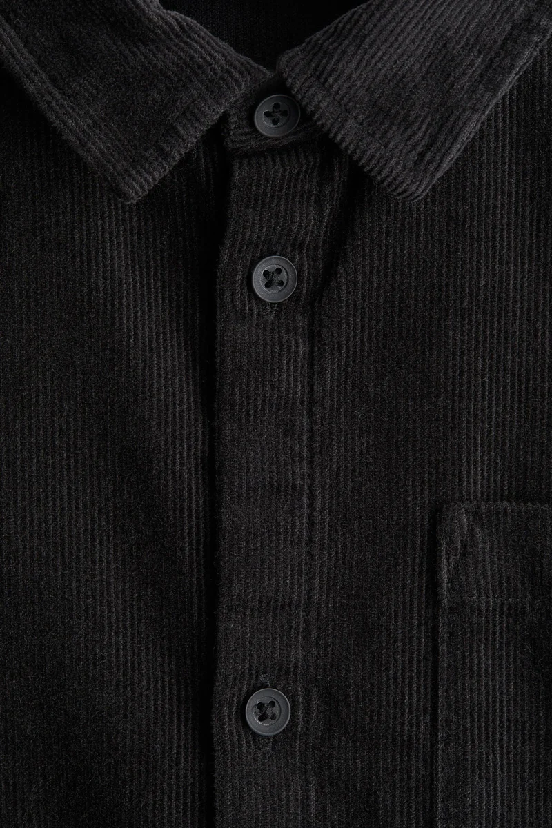 H&M Cotton corduroy shirt