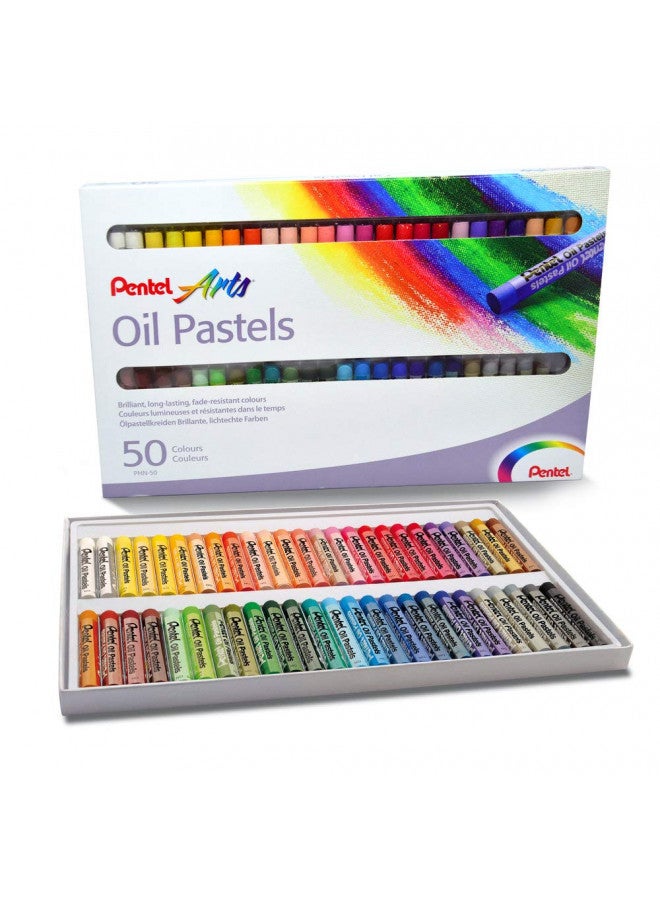 Pentel ألوان زيتية من بنتل - مجموعة 50 - Image 1