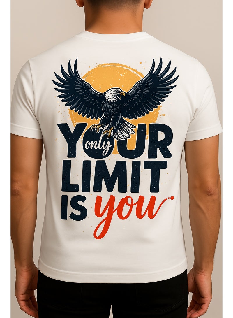 تي شيرت رجالي فاخر من اتش اف ايه، الموديل رقم 19 مصنوع من القطن الناعم والمتين بنسبة 100%. يتميز التي شيرت بتصميمه الأنيق بياقة دائرية وأكمام قصيرة، مما يمنحك التوازن المثالي بين الراحة والأناقة