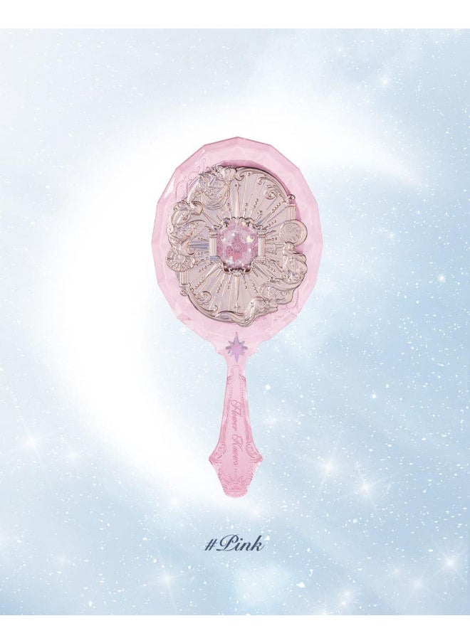 Flower Knows Moonlight Mermaid Handheld Exquisite Mirror, Pinky  - Image 4