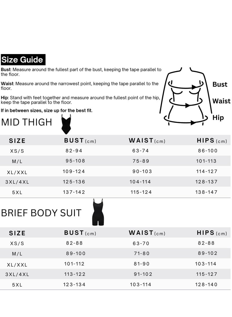 SKKULPT Shapewear Bodysuit for Women Tummy Control - Body Shaper for Women, Sculpting Tank Top MidThigh Shaper- Seamless Waist Slimming, Back Lifting - Image 4