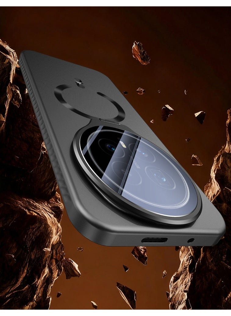 عام غطاء لوحة خلفية مقاومة للخدوش مع حامل كاميرا غير مرئي لهونر ماجيك 8 برو، مزود بحلقة غطاء ماج سيف. - Image 2