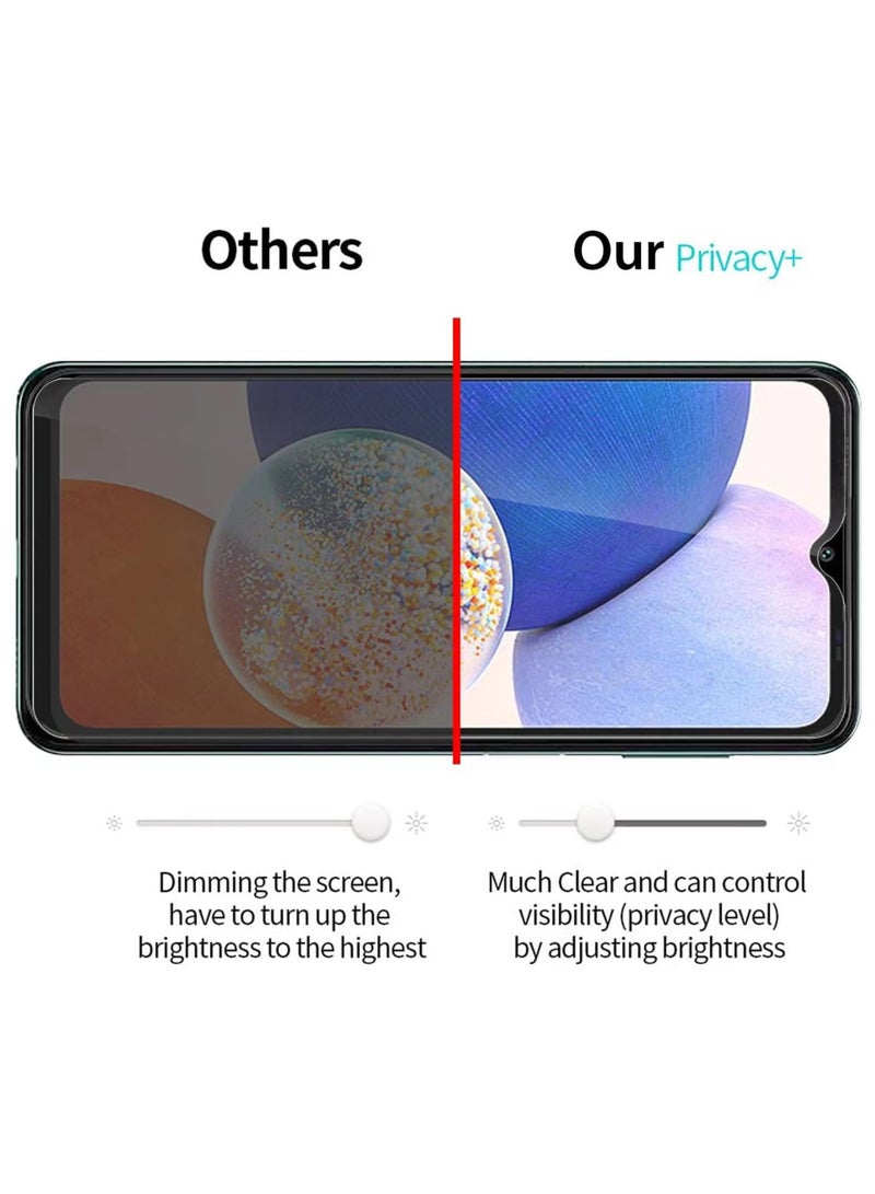 1 Pack for Redmi A5 4G Privacy Tempered Glass Screen Protector, Ultra HD Tempered Glass Film, Anti-Spy, 9H Hardness, Anti-Scratch, Bubble Free - Image 4