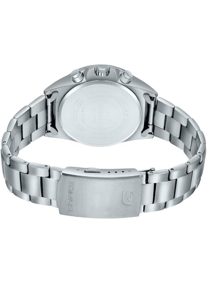 Casio Men's Watch Edifice Analog Chronograph Green Dial Stainless Steel Band EFV-630D-3AVUDF - Image 3