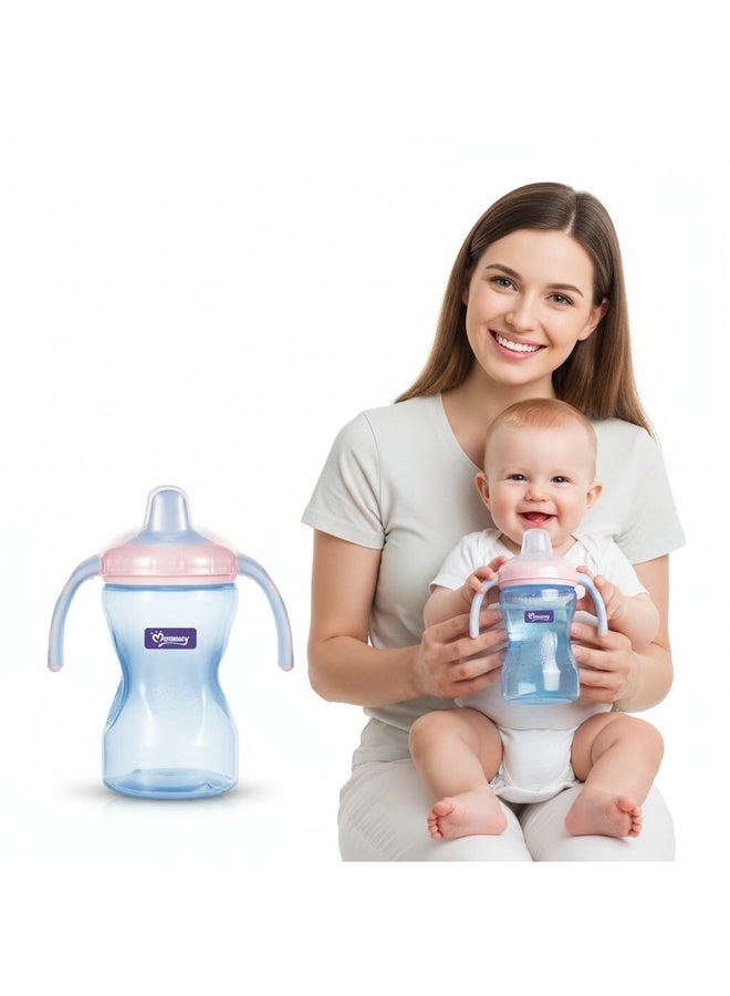 Momeasy 10oz/300ML Training Cup with Handle 45204 Pink - Image 3
