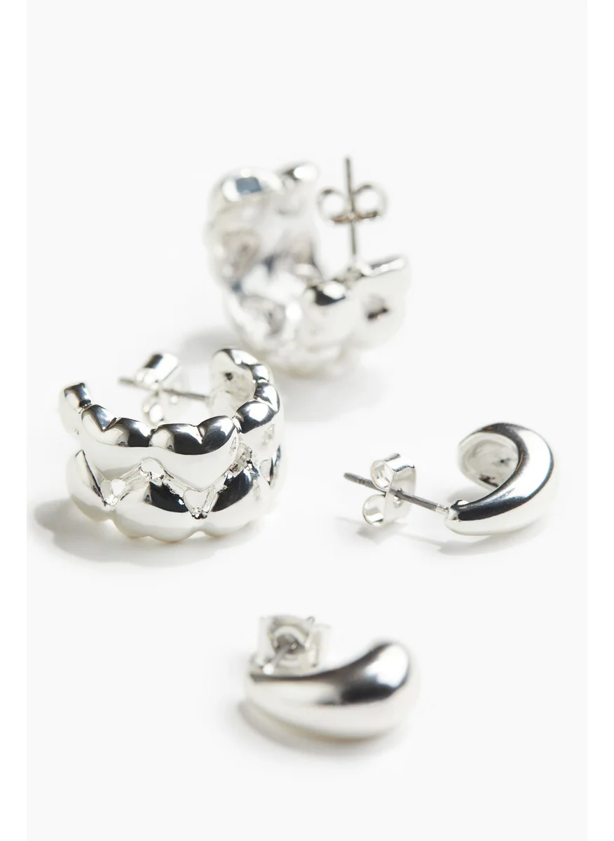 اتش اند ام 2 Pairs Hoop Earrings