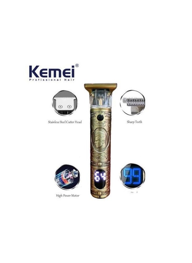 Kemei KM-099 LED Display Professional Hair Clipper - Image 1