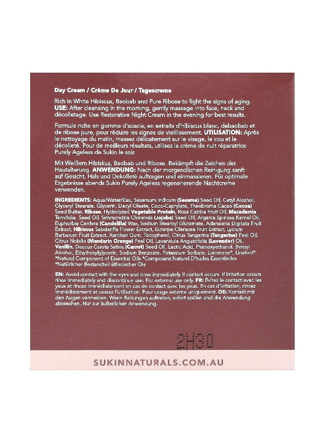Sukin Sukin, Purely Ageless, Rejuvenating Day Cream, 4.06 fl oz (120 ml)  - Image 3