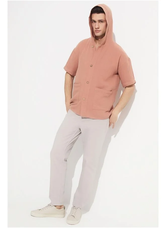 جون June Exclusive Men Slim Fit Trouser Light Grey