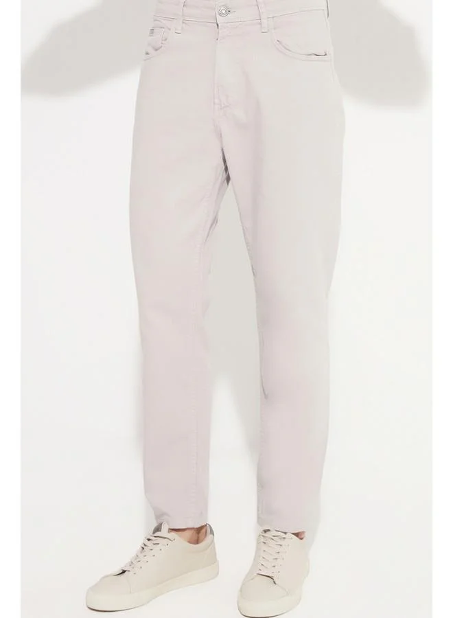 JUNE June Exclusive Men Slim Fit Trouser Light Grey