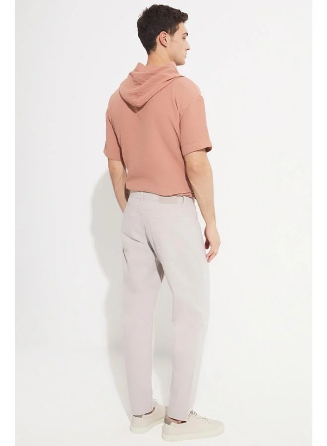 JUNE June Exclusive Men Slim Fit Trouser Light Grey