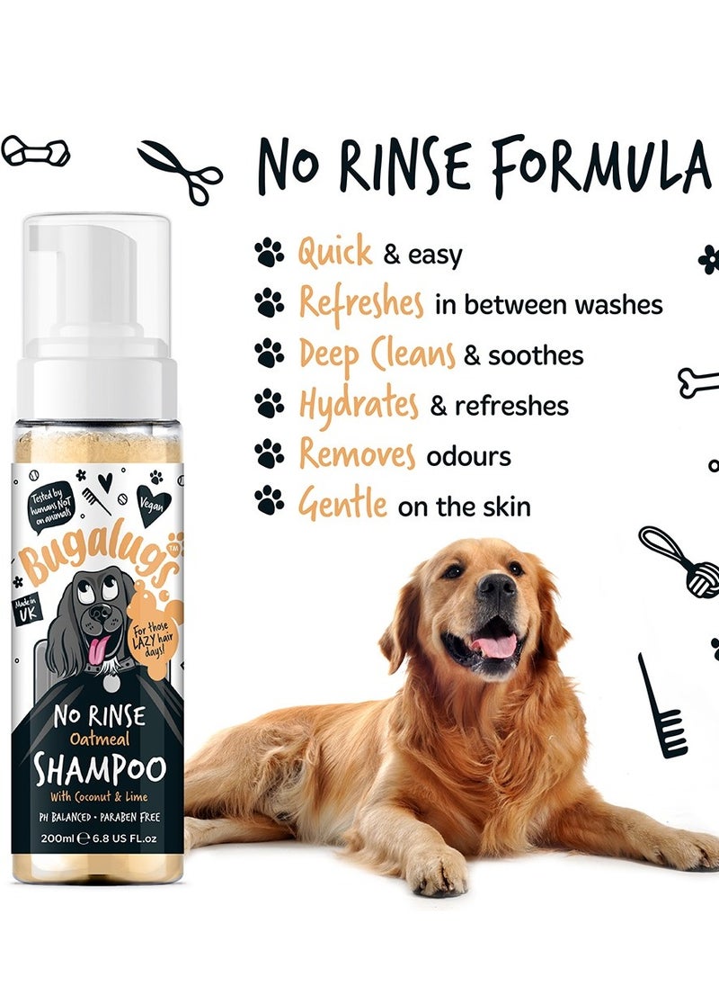 Oatmeal Coconut & Lime No Rinse Dog Shampoo 200ml (6.8 Fl Oz) - pzsku/ZAE3BBF6ED7B98E3AF0DFZ/45/_/1715166777/a18e532c-ade3-4001-8b33-506578114ef7