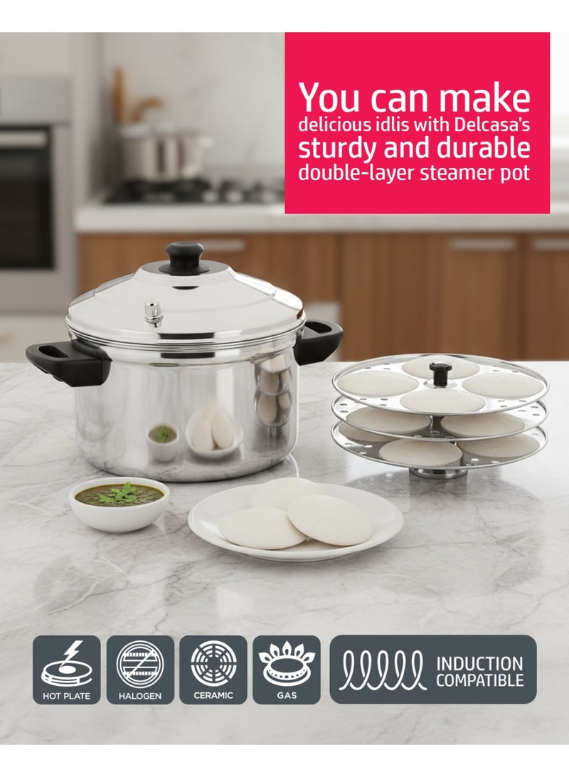 ديلكاسا قدر بخار مزدوج الطبقات من ديلكاسا - DC2872 - Image 1