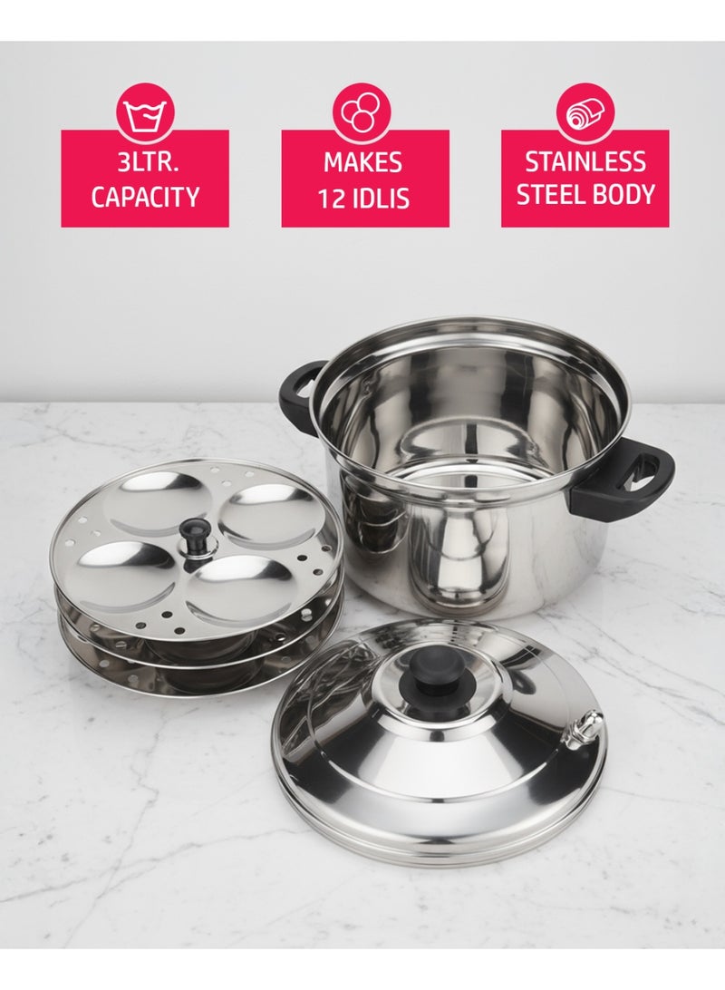 ديلكاسا قدر بخار مزدوج الطبقات من ديلكاسا - DC2872 - Image 3