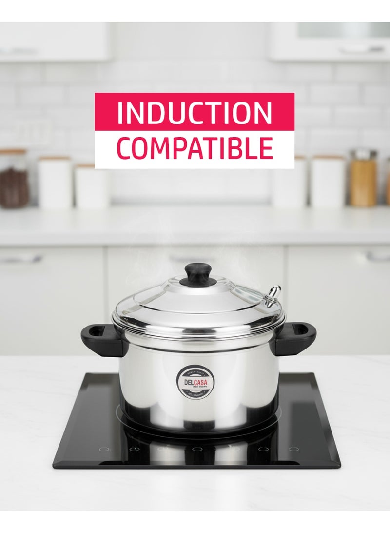 ديلكاسا قدر بخار مزدوج الطبقات من ديلكاسا - DC2872 - Image 5