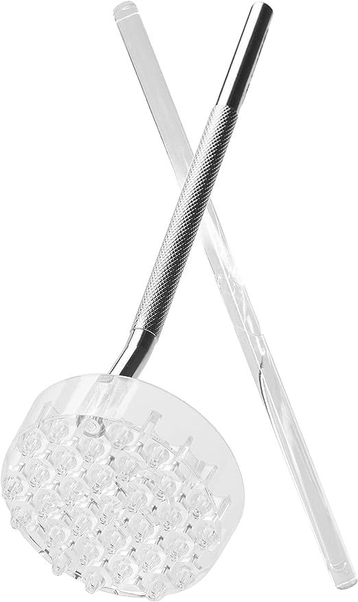 MD MELODRIP Pour Over Coffee Tool for Cleaner and Sweeter Brewing Polished Handle and Clear Dish 