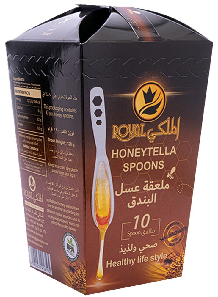 Al Malaky Royal Natural Honey Pure Honeytella 10 Spoons - Image 1