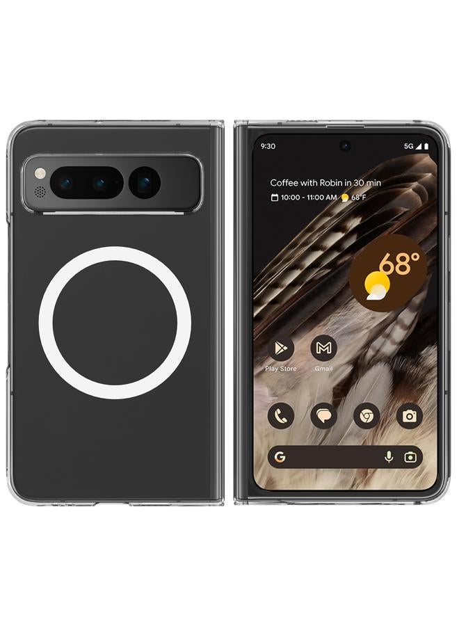 اس-توب جراب هاتف Google Pixel Fold المقاوم للخدش والشفاف من MagSafe - Image 2