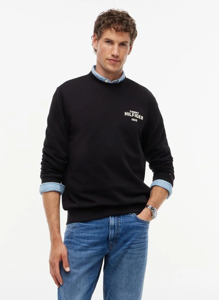 1985 Logo Terry Crew Neck Sweatshirt