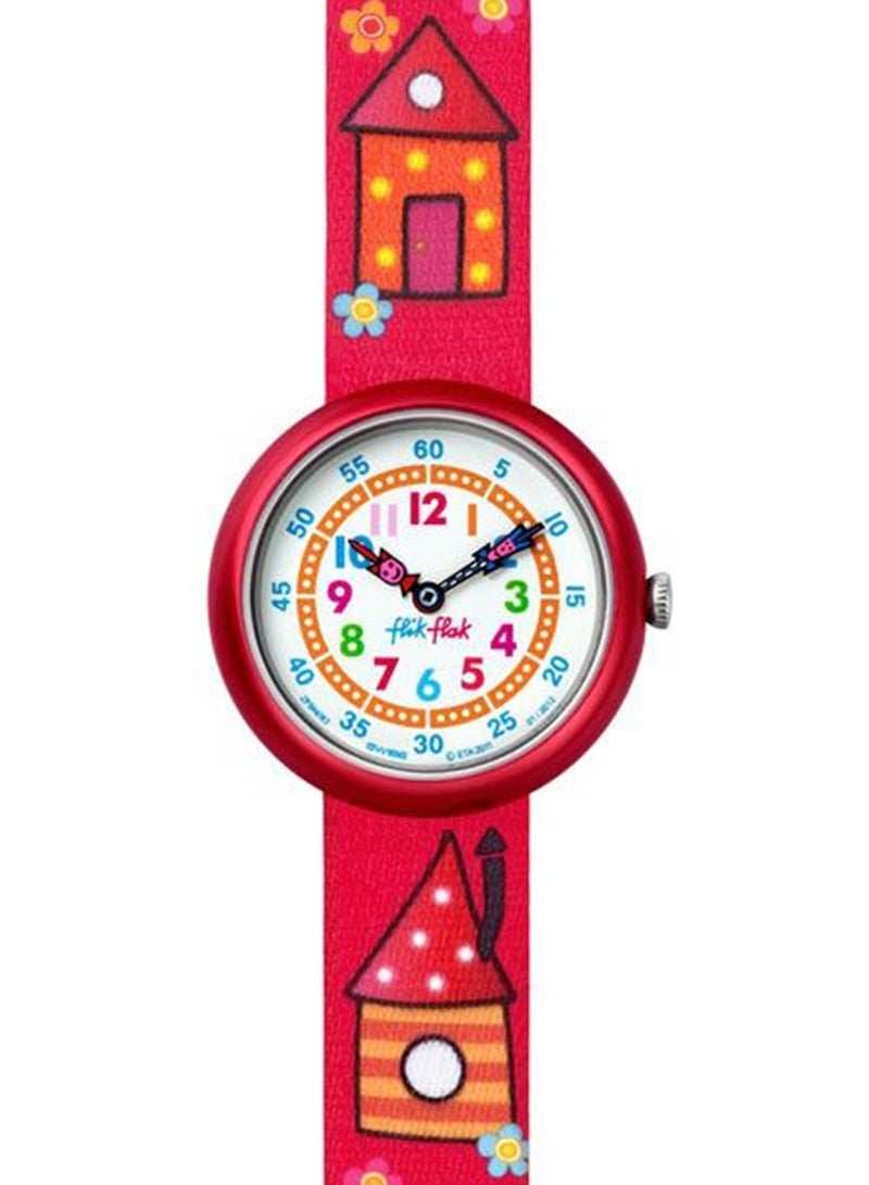 Swatch Kids Unisex Colored Roofs Quartz Movement Water Resistant Wrist Watch - 32 Mm - Image 1