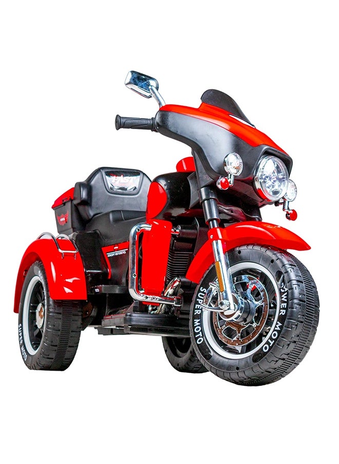 Dream Land - Fang - Electric Ride-on Motorcycle for Kids - Red - ABM5288 - Image 1