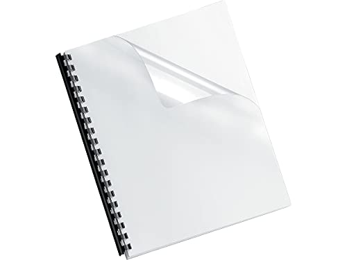Fellowes Binding Presentation Covers 8mil Letter 25 Pack Clear 52043