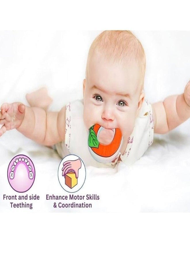 KALRA MAGIC BPA-Free Baby Teether for 6–12 Months | Cooling Water-Filled Soft Teething Toy with Carry Case | Easy Grip, Non-Toxic & Travel-Friendly Infant Teething Ring (Green-Aple) - Image 4
