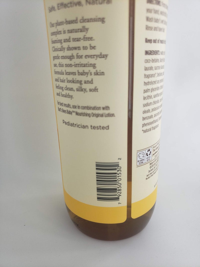 Burt's Bees Baby Bee Shampoo and Body Wash - 21 oz - 2 pack - Image 2