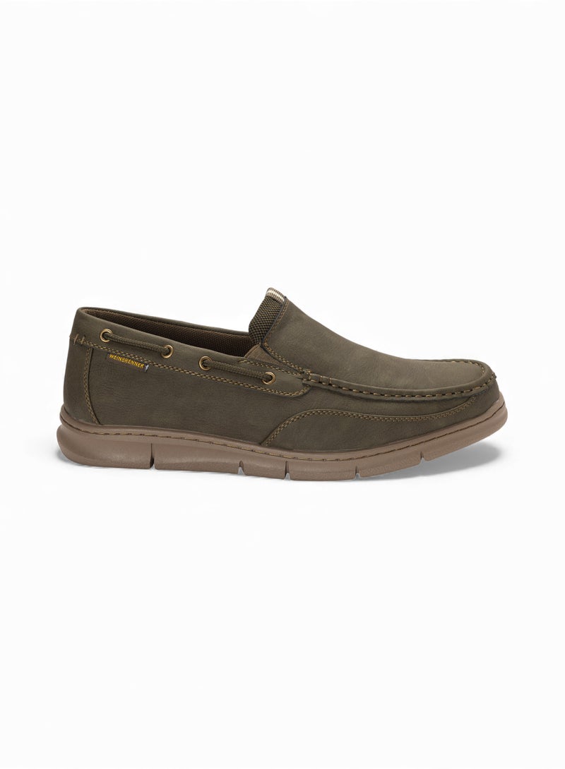 Bata Moc-Toe Loafers - Image 1