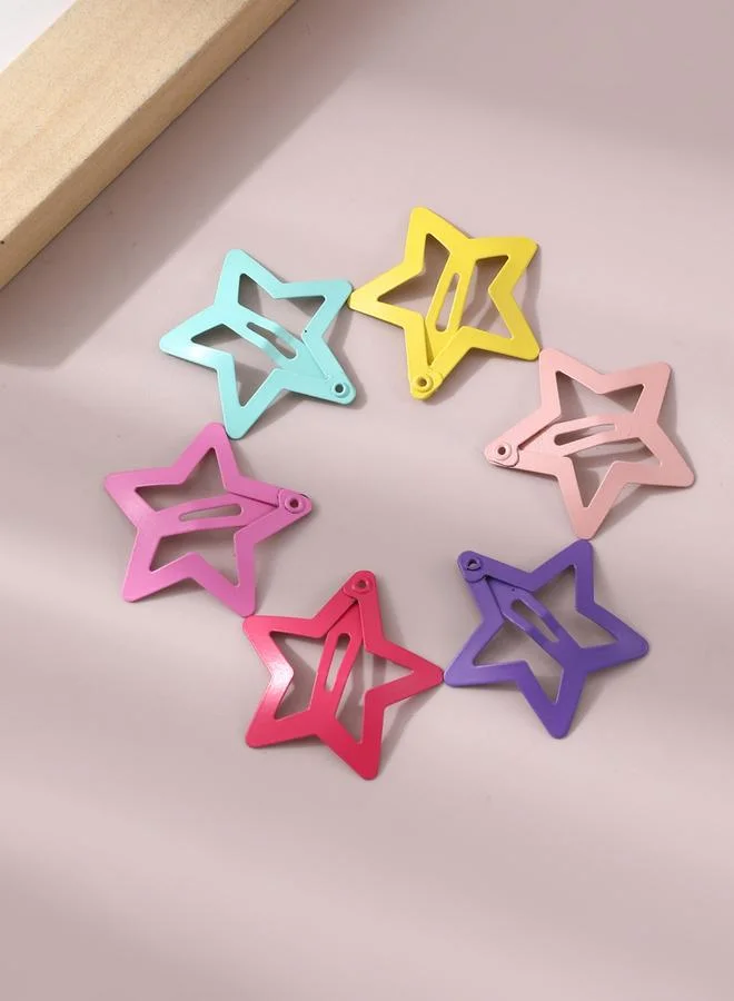 Take Two Pack of 6 - Star Hair Clips