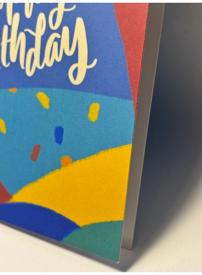 Weaves & Trinkets Confetti Birthday Card - with Envelope – Weaves & Trinkets - Image 4