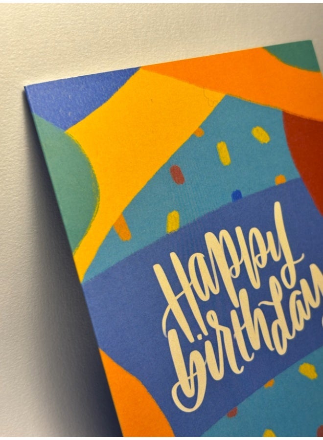 Weaves & Trinkets Confetti Birthday Card - with Envelope – Weaves & Trinkets - Image 5
