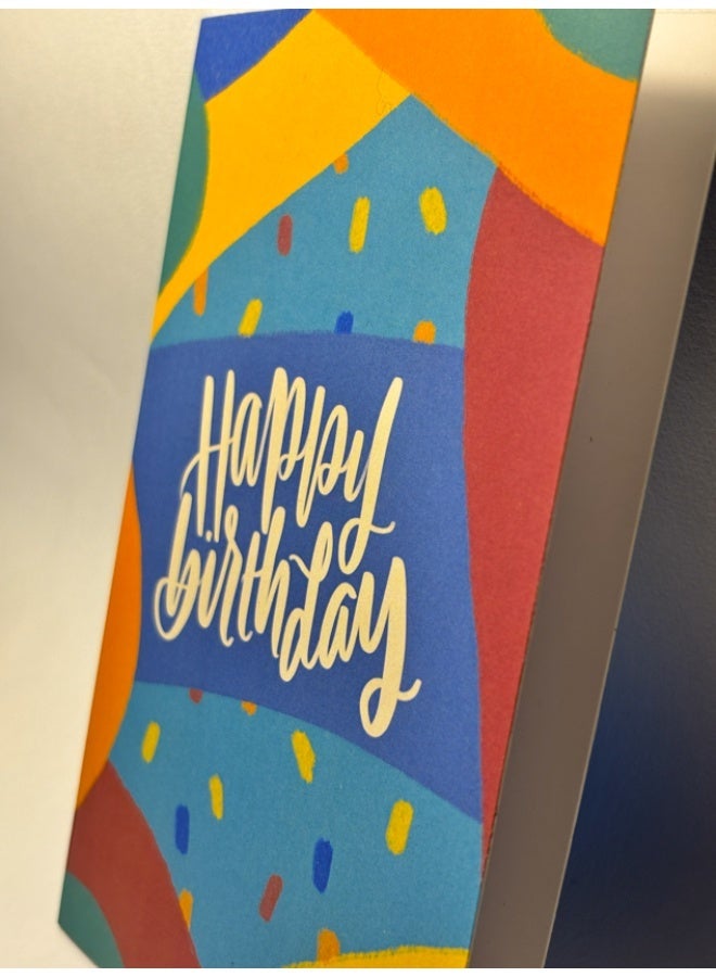 Weaves & Trinkets Confetti Birthday Card - with Envelope – Weaves & Trinkets - Image 3