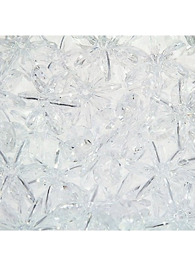 25Mm Sunburst Beads Crystal 160 Piece Per Bag