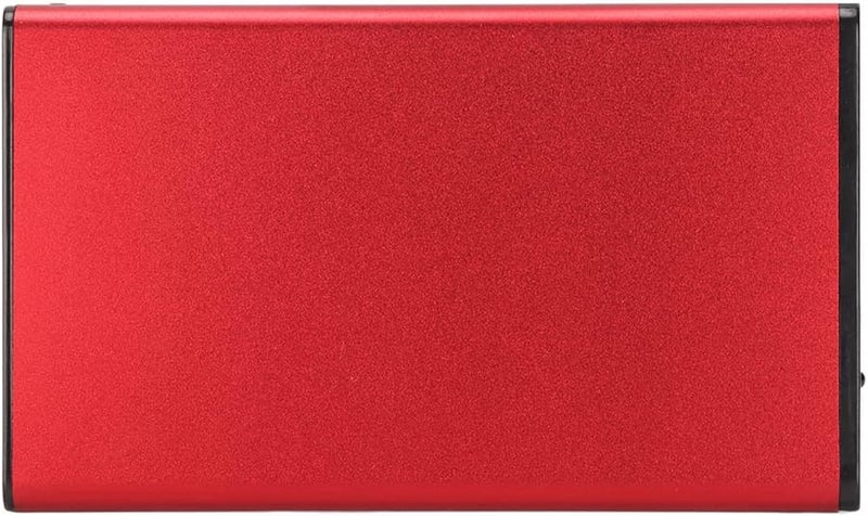 Red Portable 2TB USB 3 0 Hard Drive Enclosure 2 5 Inch 5Gbps for OS X Vista - Image 4