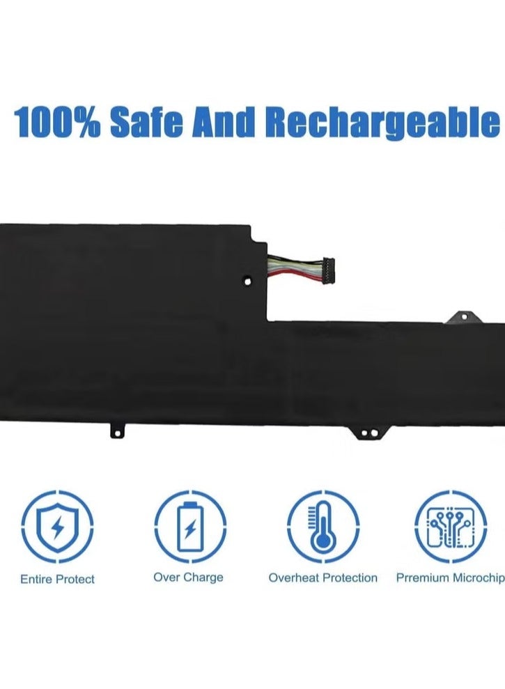 L17L3P61 Compatible Battery with IdeaPad 320S-13IKB Yoga 330-11IGM 720-12IKB FLEX 6-11IGM Series (L17C3P61, L17M3P61, 5B10N87357 - Image 2