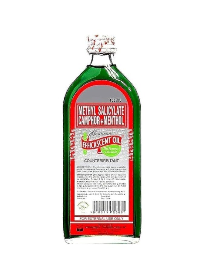 Genuine Efficascent Oil - Camphor And Menthol