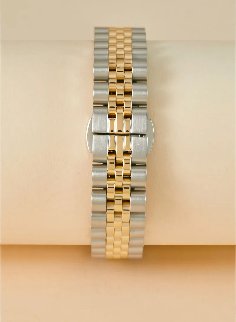 Jacques Du Manoir Classic Steel Strap Analog Watch