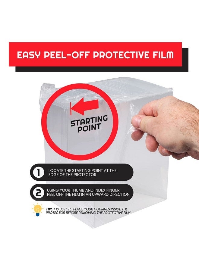 EVORETRO Vhs Cassette Tape Plastic Protective Case - [25 Pack] - Clear Archival Grade Material, Display Your Favorite Retro Movies Collection Like Star Wars, Disney Classics, Jurassic Park And More - Image 3