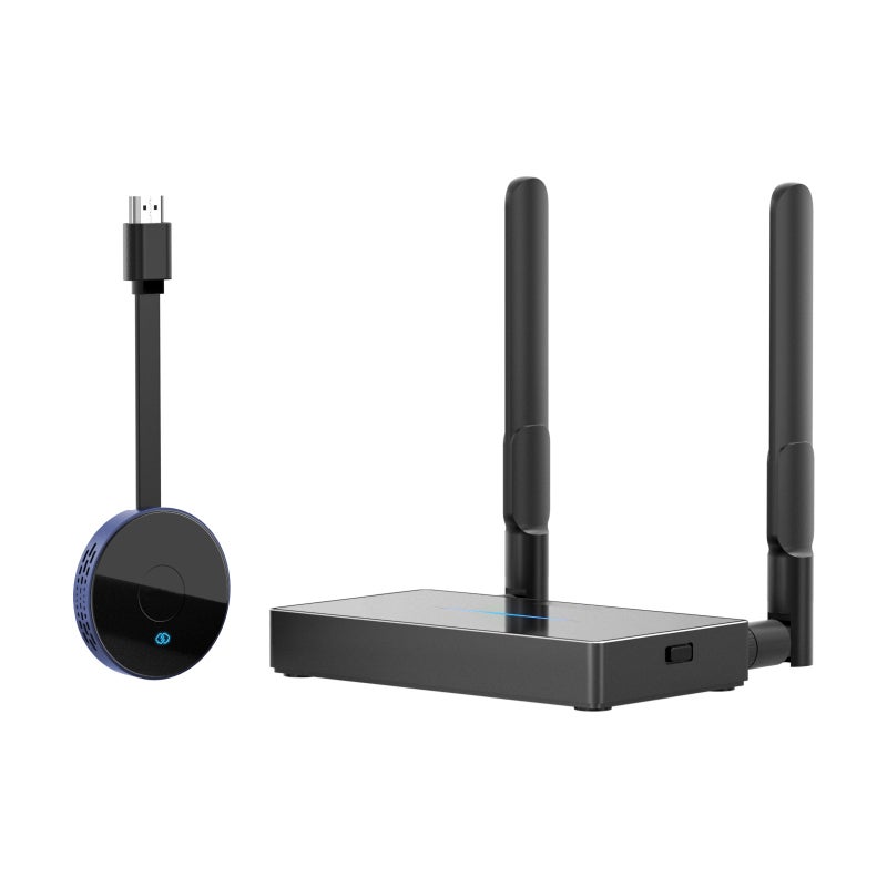 حزمة أرسل وقبأ فيديو محول Z1 اللاسلكي الدقيقي 4K 30Hz دونل عرض وي فاي قابل للشغل فور التركيب لتحويل إشارات الهواتف الذكية واللوحات والمحولات إلى أجهزة التلفزيون عالية الدقة والمشغلات - Image 1