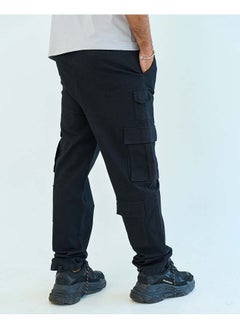 NAS Trends basic-unisex-cargo-pants-black-1  - Image 2