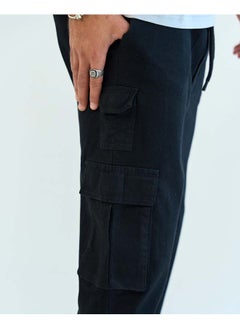 NAS Trends basic-unisex-cargo-pants-black-1  - Image 3