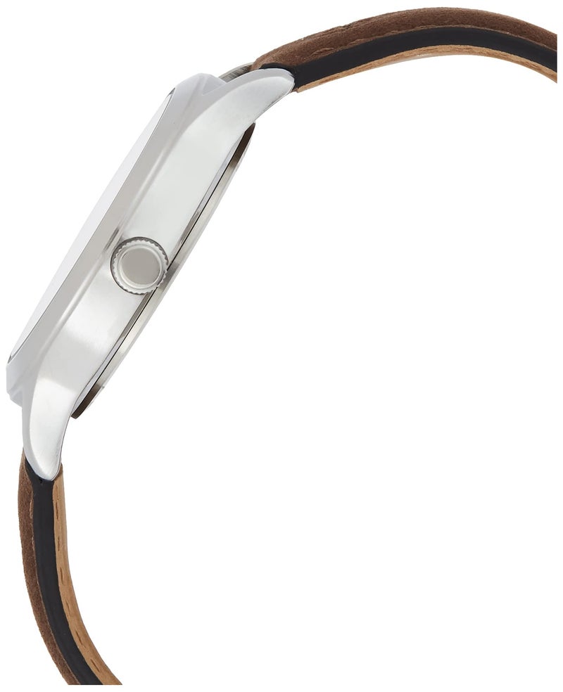 Timex Men's T40051 Expedition Metal Field Brown/Olive Leather Strap Watch - Image 3