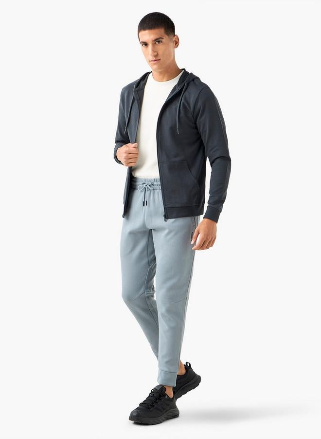 Active Men Zip Through Hoodie - Image 2