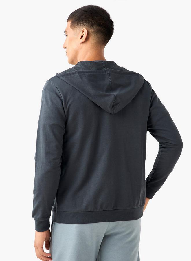 Active Men Zip Through Hoodie - Image 3