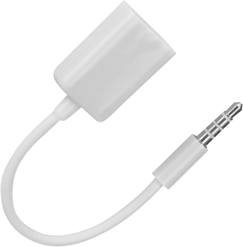 Durable 3.5mm Male Plug Jack to USB Female AUX Audio Cable Converter for Car Audio System - Image 3