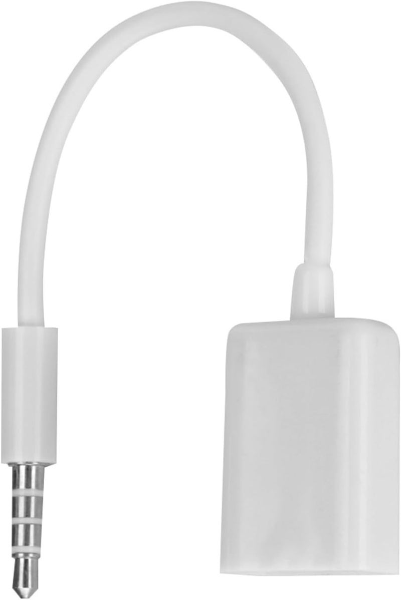 Durable 3.5mm Male Plug Jack to USB Female AUX Audio Cable Converter for Car Audio System - Image 4