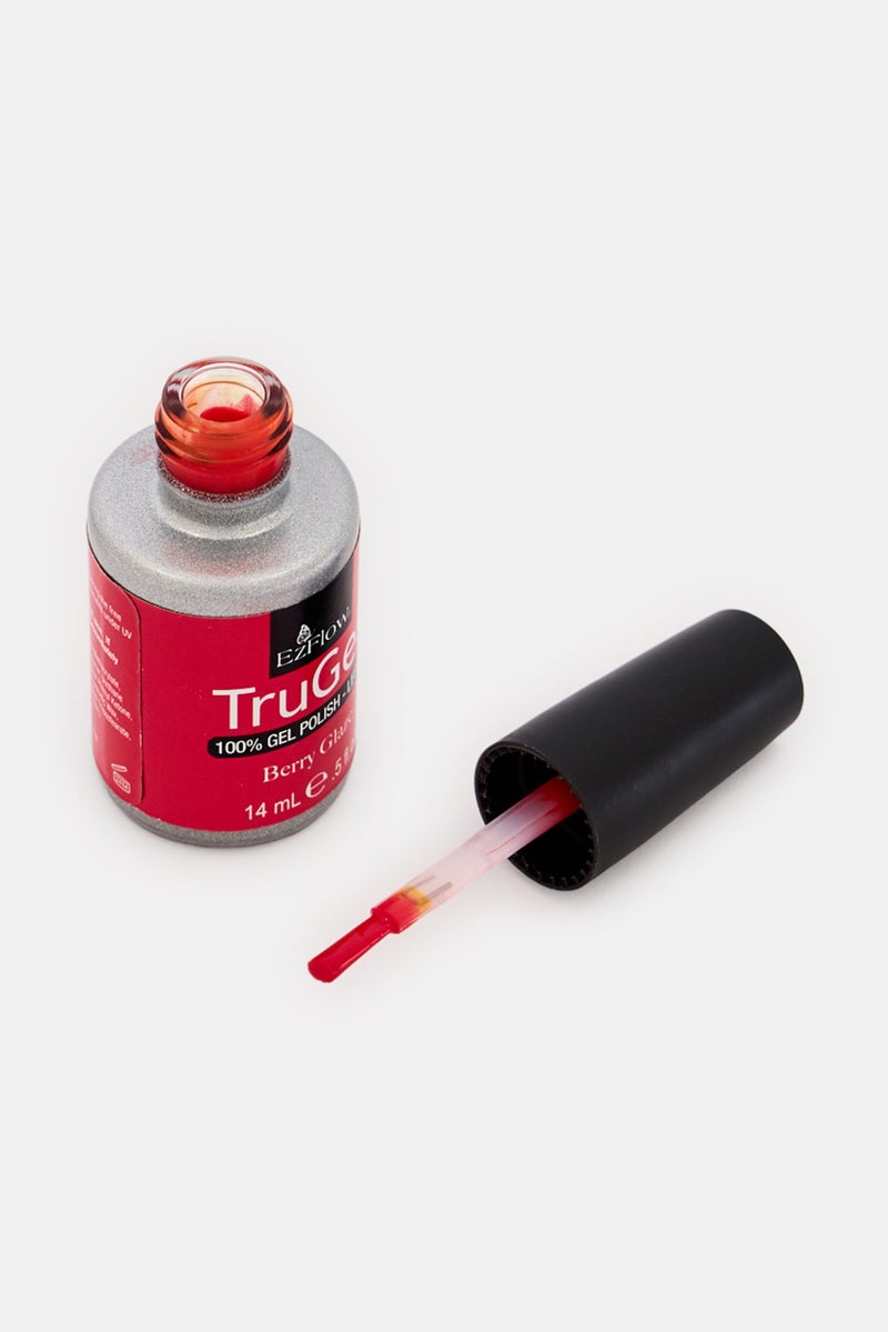 Ez Flow TruGel Nail Polish 14ml, Berry Glaze - Image 3