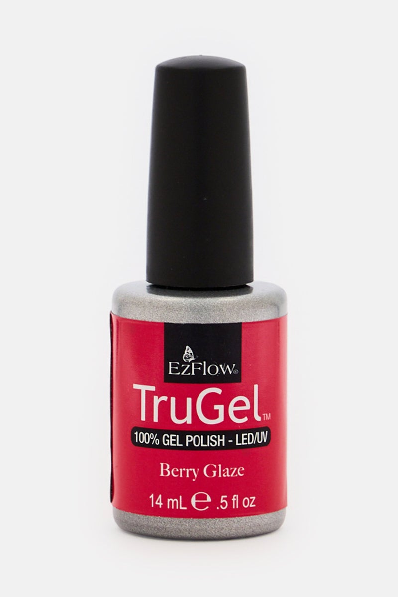 Ez Flow TruGel Nail Polish 14ml, Berry Glaze - Image 1