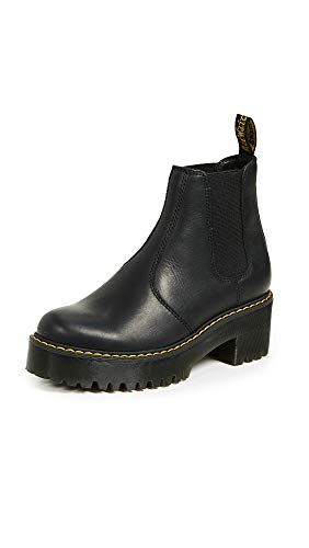 Dr Martens Dr. Martens Women's Rometty Chelsea Boot, Black Burnished Wyoming, 8 - Image 1